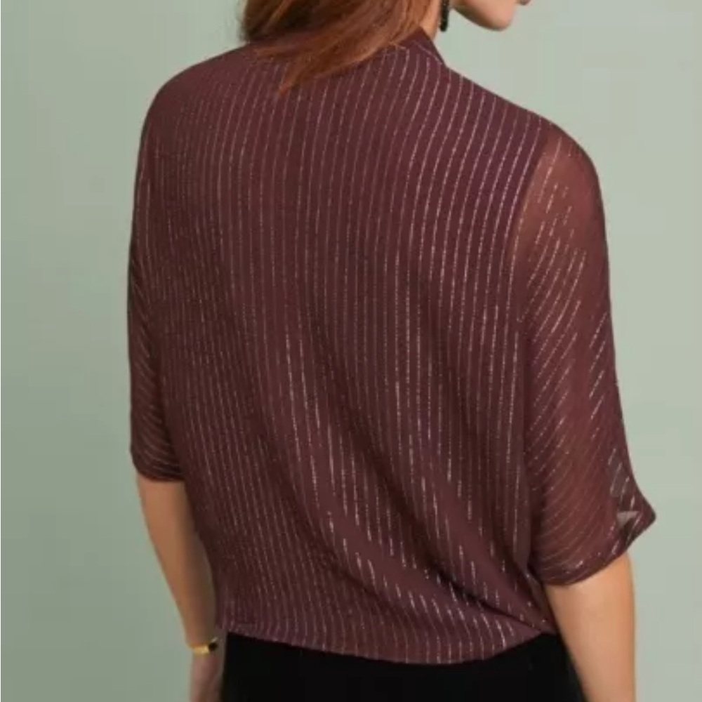 Anthropologie Ranna Gill Cassel Petite Buttondown NWT Size Medium Petite - Picture 7 of 8